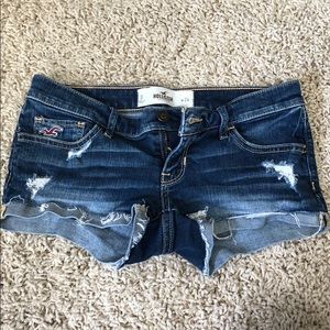 Hollister jean shorts